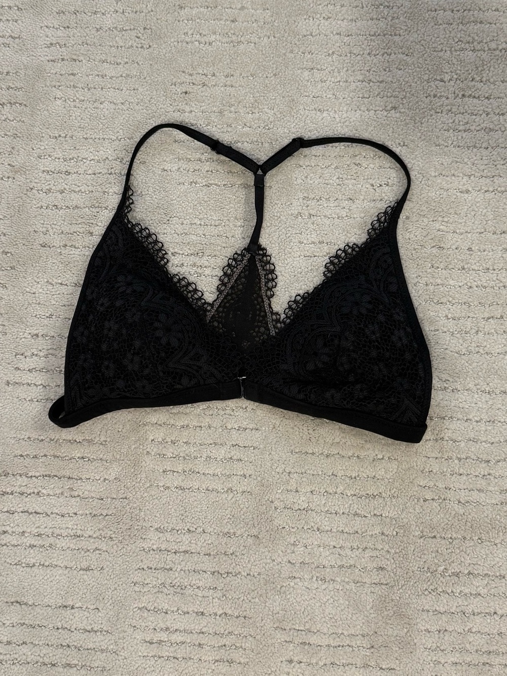 Victoria’s Secret Black Lace Bralette with Racerback - Women Intimates